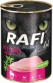 RAFI CAT wet cat food MIX OF FLAVORS 24x400 g
