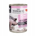 WIEJSKA ZAGRODA KARMA MOKRA KOT MONOBIAŁKOWA ZESTAW MIX 6x400g