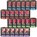 RAFI mokra karma dla psa MIX SMAKÓW 24x400g