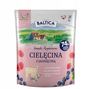 BALTICA small breed dog food GRAIN-FREE VEAL WITH LAMB 1kg