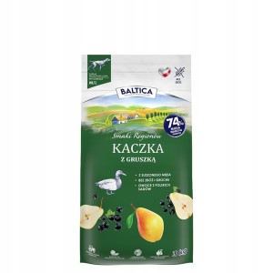 BALTICA sucha karma dla psa Kaczka z gruszką 3kg M/L