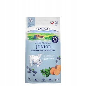 BALTICA Junior Jagnięcina z cielęciną XL 3kg