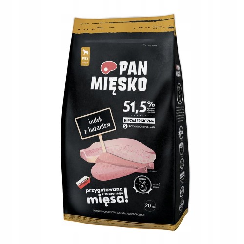 Sucha karma Pan Mięsko indyk z bażantem 20kg
