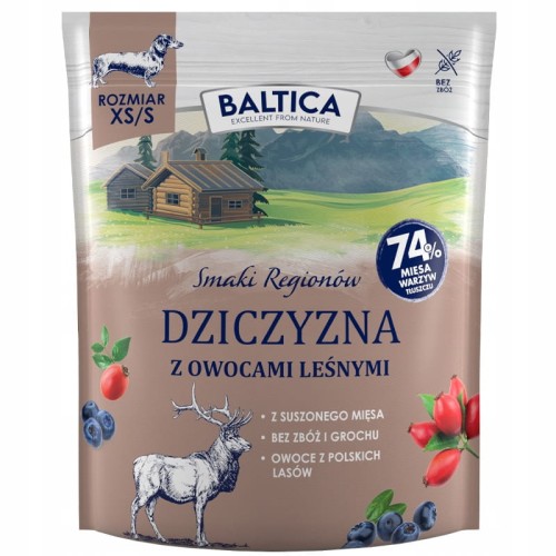 Baltica Flavors of the Regions with Forest Fruit Adult Small Breeds 1kg