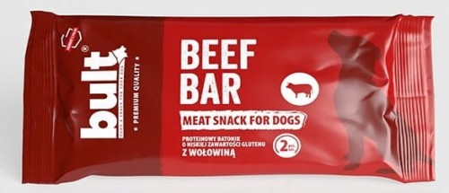 Bult batonik proteinowy dla psa z wołowiną 75g