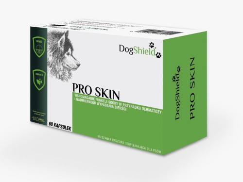DogShield Pro Skin ochrona skóry, włosów - 60 szt