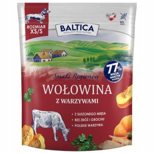 Baltica Flavors of the Regions Beef with Vegetables Adult Small Breeds 1kg