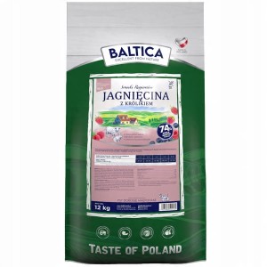 BALTICA SMAKI REGIONÓW JAGNIĘCINA Z KRÓLIKIEM XS/S 12kg DLA MAŁYCH RAS